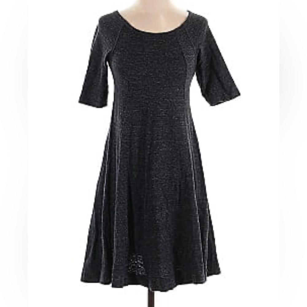 Ganni T-Shirt Jersey Dress - Charcoal